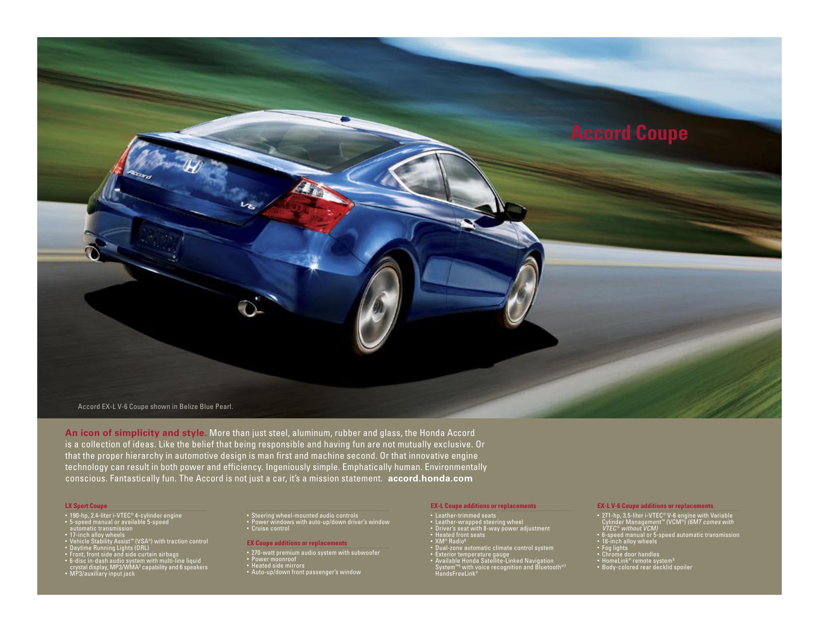 2009 Honda Brochure Page 15
